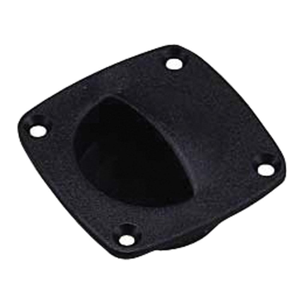 Acetal Flush Pull Small Black