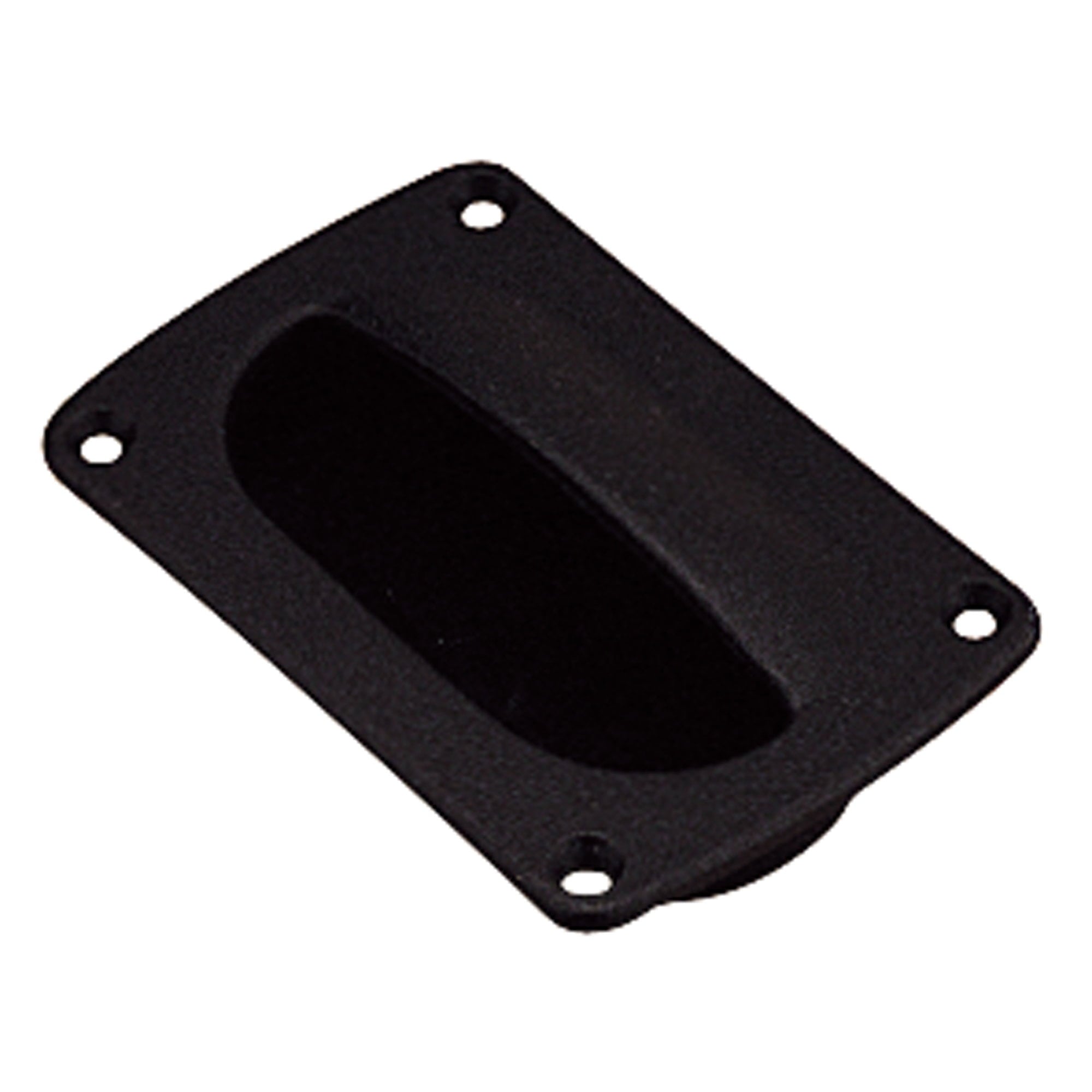 Acetal Flush Pull Large Black