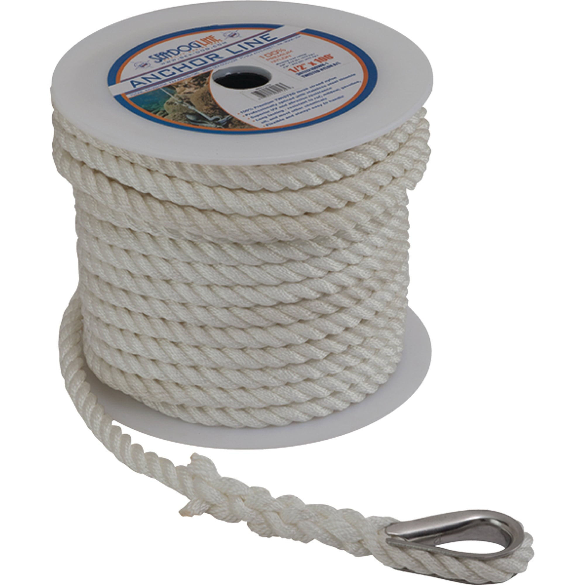 Anchor Line 5/8X200 Tw Nylon