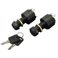 Sea Dog 4-Position Ignition Switch, Long Shaft, Acc.-Off-Ignition-Start, Includes Cap