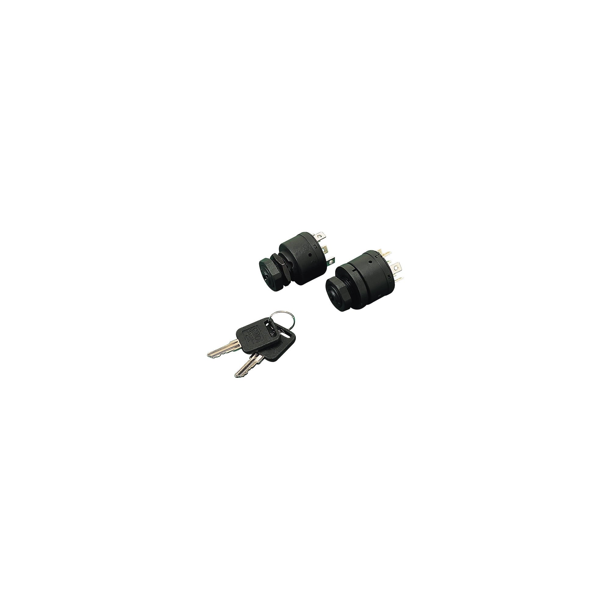 Poly 3-POS Key Switch W/Choke