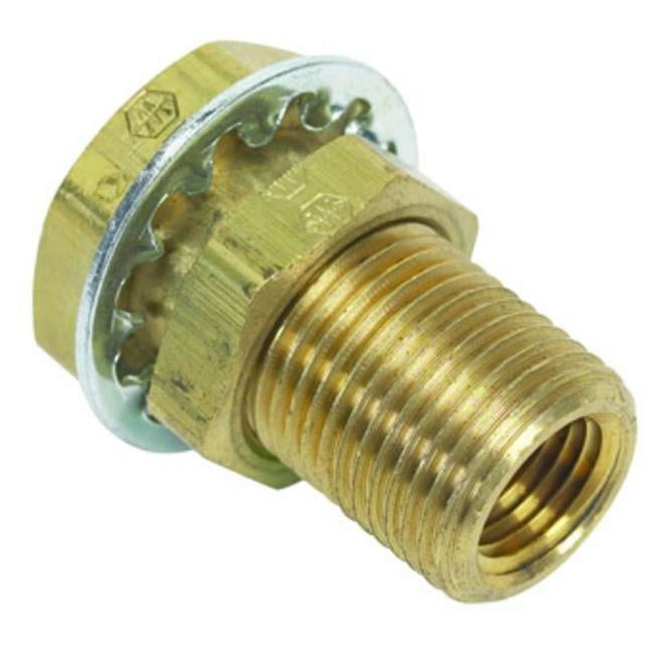 Moeller Brass Fuel Line Hose Barb Female 1/4" NPT 1/4"