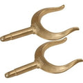 Brass Round Horn Oarlock 2' -