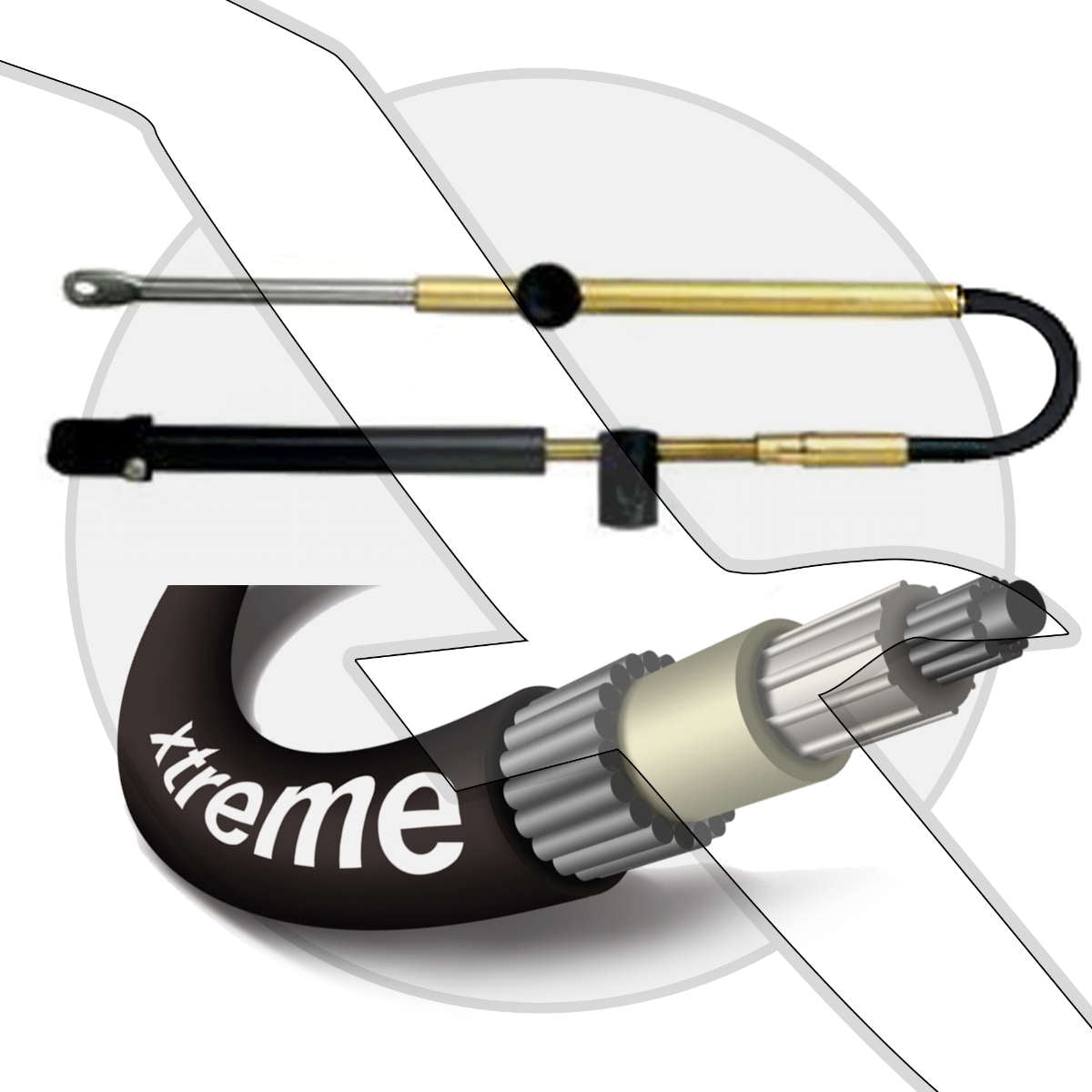 Control Cable Assy Merc Tfxtreme 9