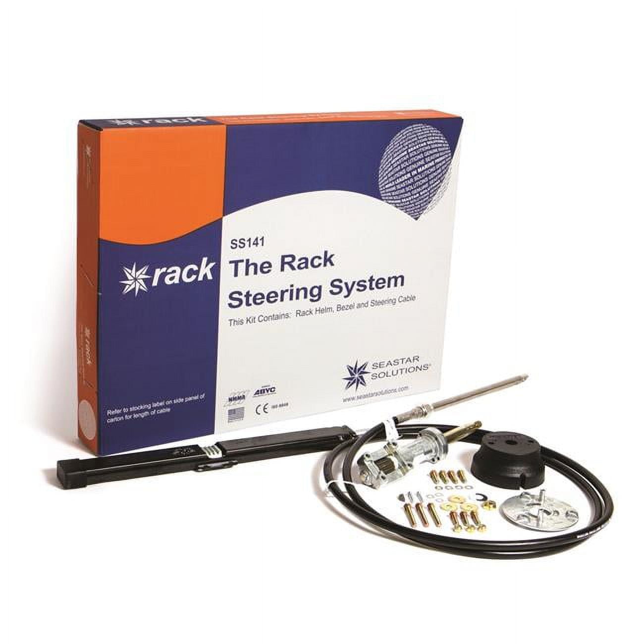 Steering Kit Back Mount Rack Single 17