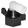 Wingnut Swivel Elbow- 1/2" Npt X 5/8" Barb