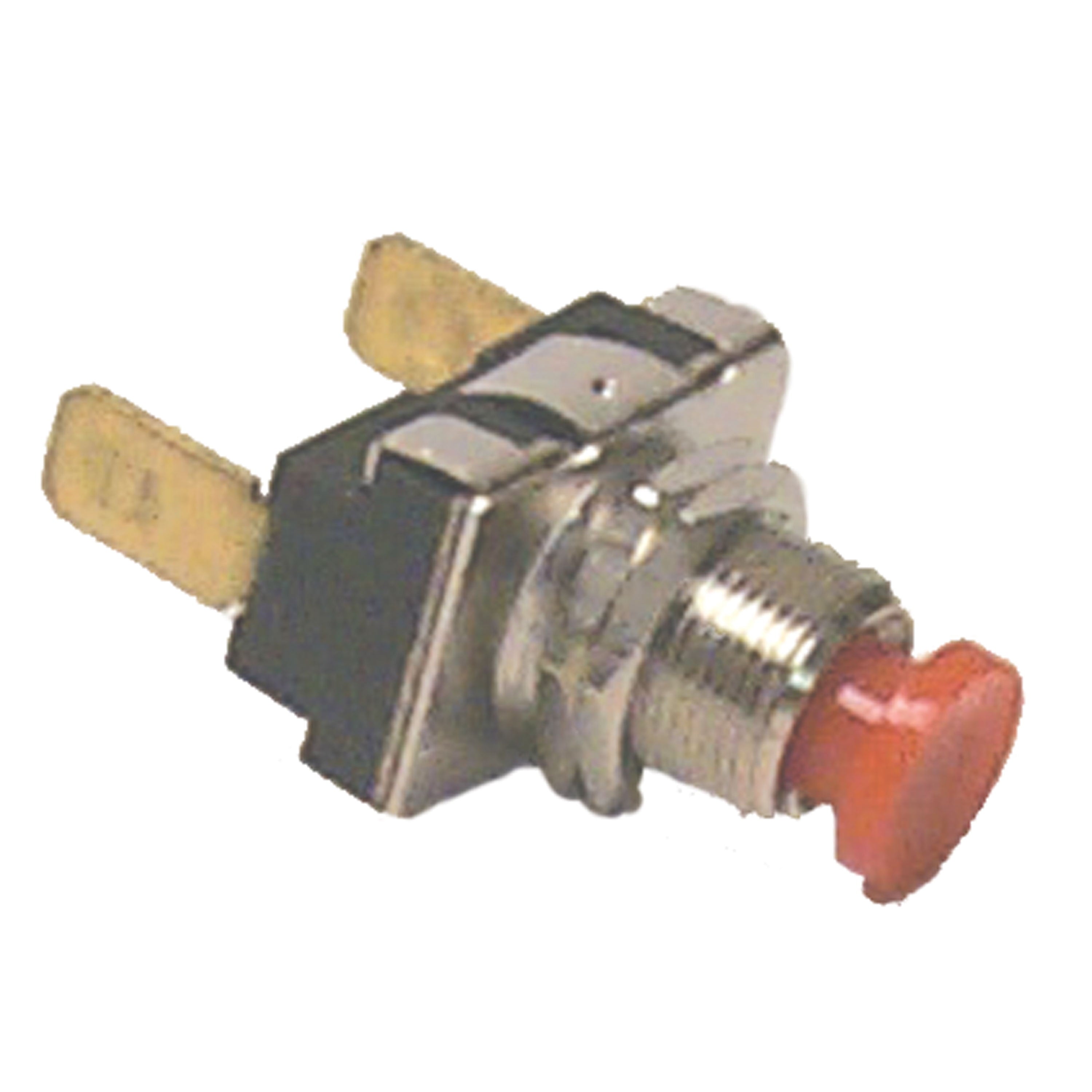 Button Horn Red