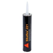 Sika Sikaflex® 221 Multi-Purpose Polyurethane Sealant/Adhesive - 10.3oz(300ml) Cartridge - Black | Bundle of 5