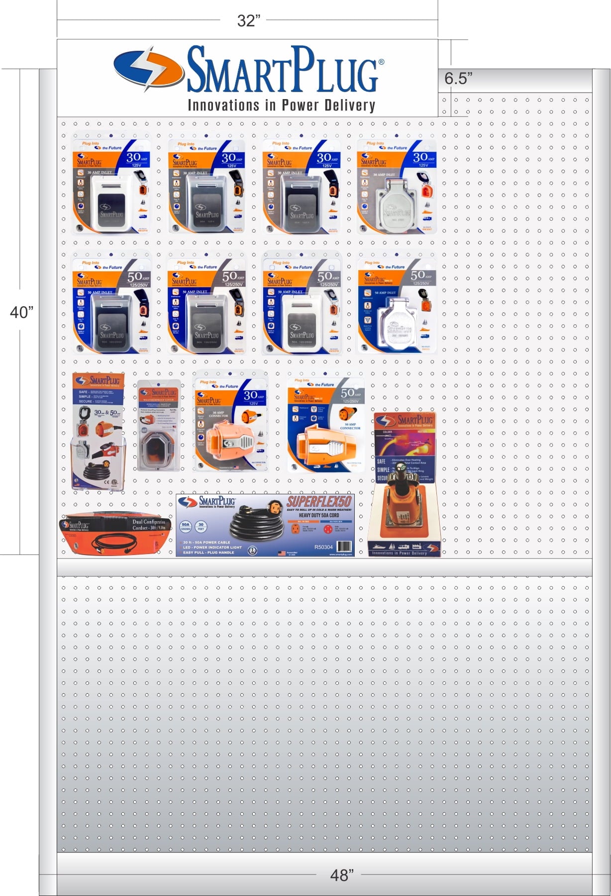Smartplug 2018 Plan-O-Gram Display