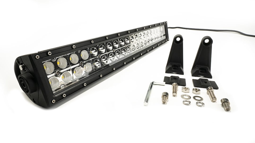 20' Amber/White LED Light Bar  Dbl