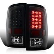 LED Tail Lights Glossy Black Housin