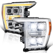 Ford F150 White and Amber Dual Colo