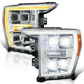 Ford F150 White and Amber Dual Colo