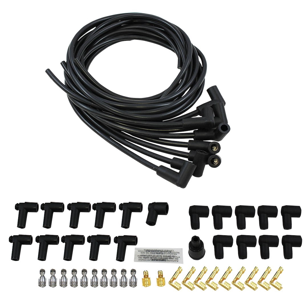 Spark Plg Wires Uni. Fit 8.5 Bk 90