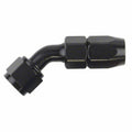 -4AN X 45  Blk Hose End