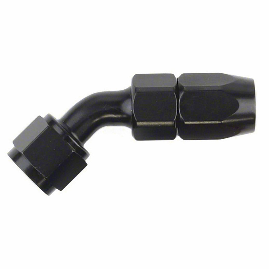 -4AN X 45  Blk Hose End