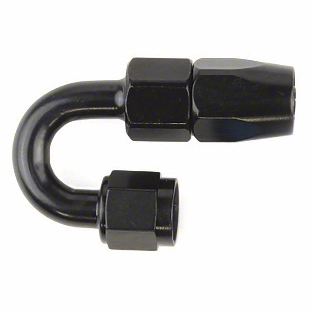 -12AN X 180  Blk Hose End