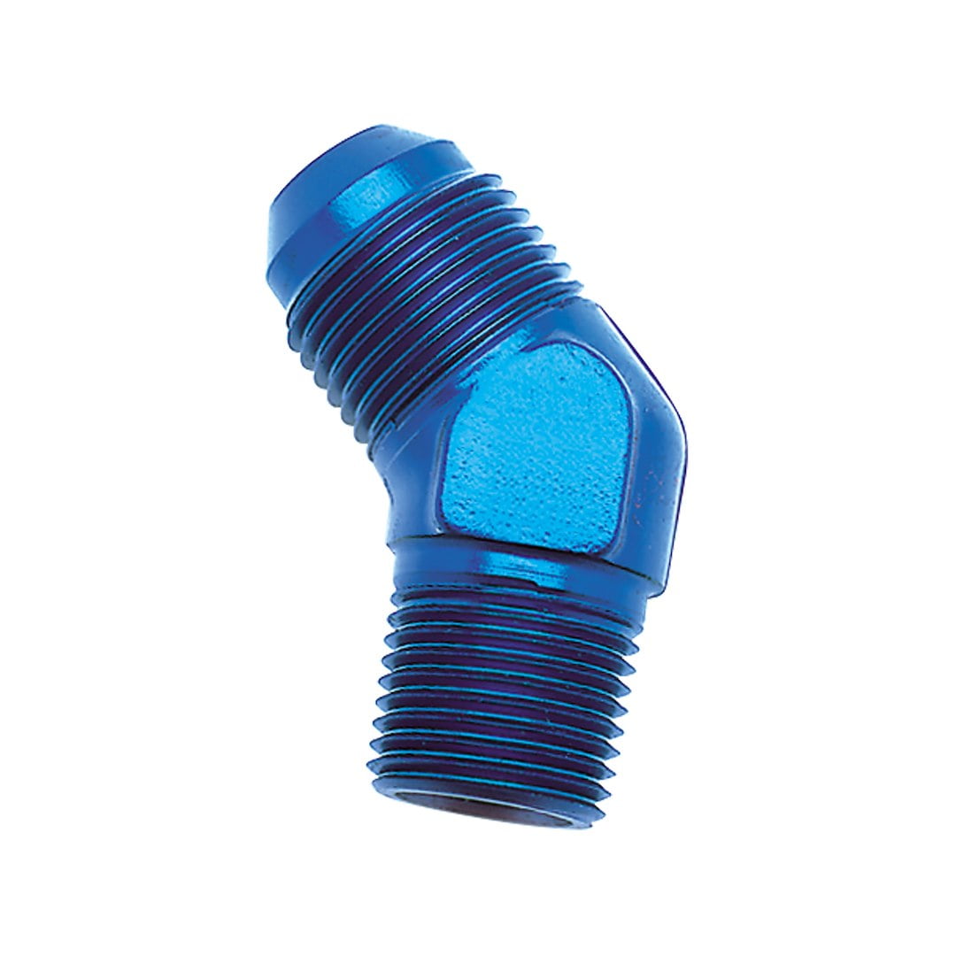 -3ANX1/8NPTF Blu 45  Fl to Pipe El