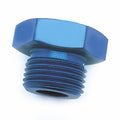 -6AN Blu ST Thrd(o-Ring) Plg