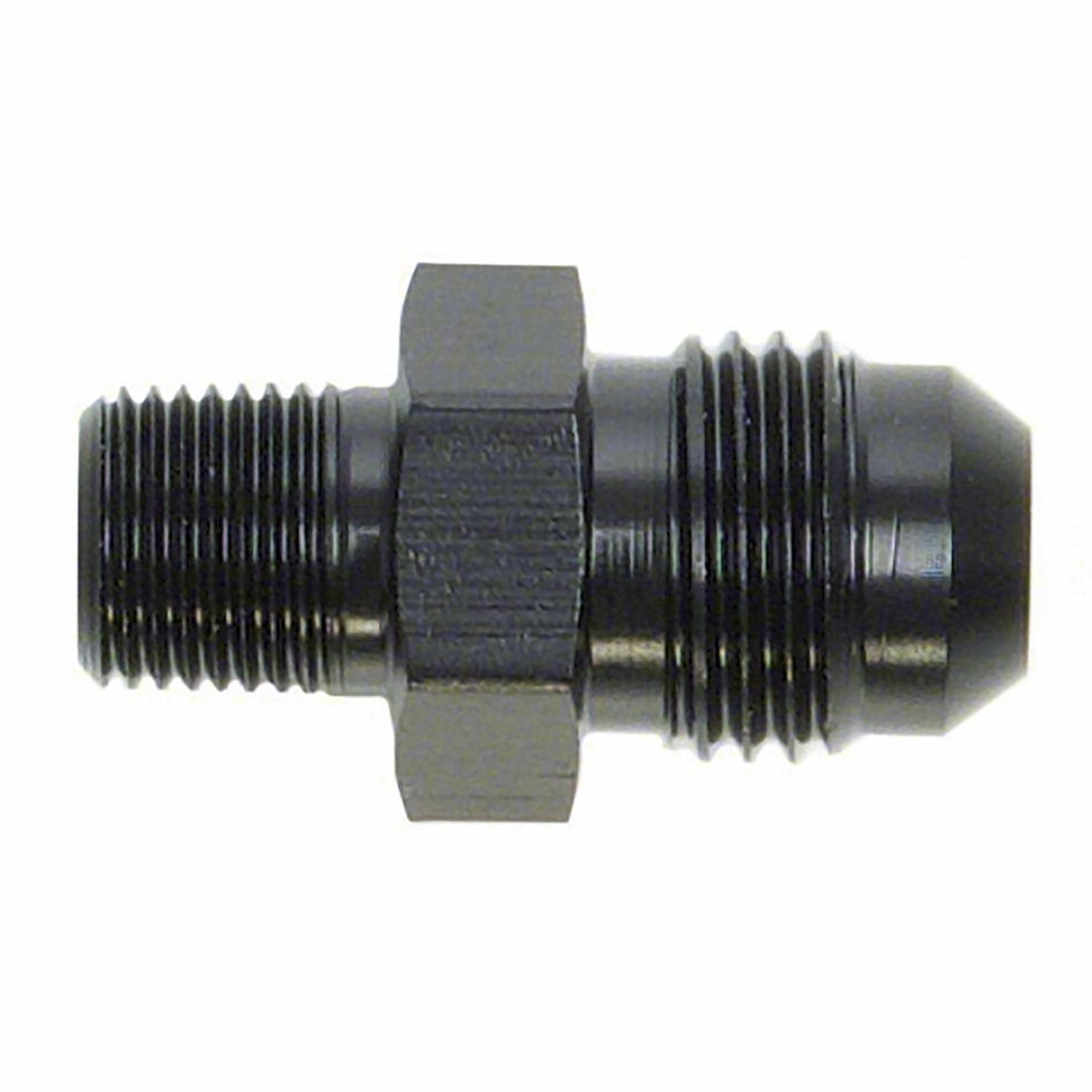 -12ANX 1/2NPTF Blk ST Fl to Pipe Ad