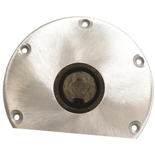 Plug-In Base 2-3/8'FLAT L Satn