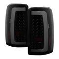 Light Bar C Shape Black Smoke