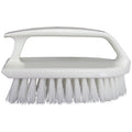 Scrub Brush/Curved Plastic Handle