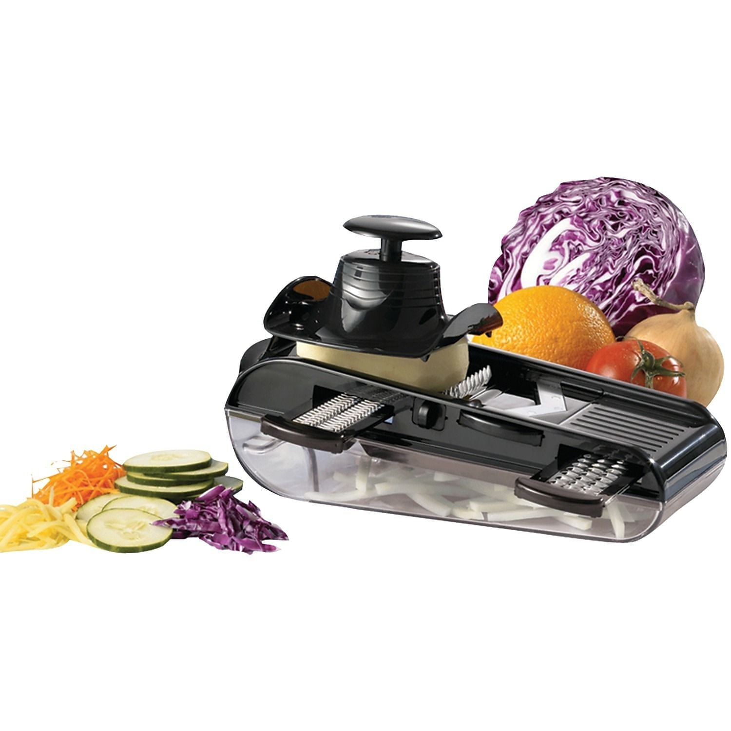 Easy Mandoline Slicer/Chopper W/4