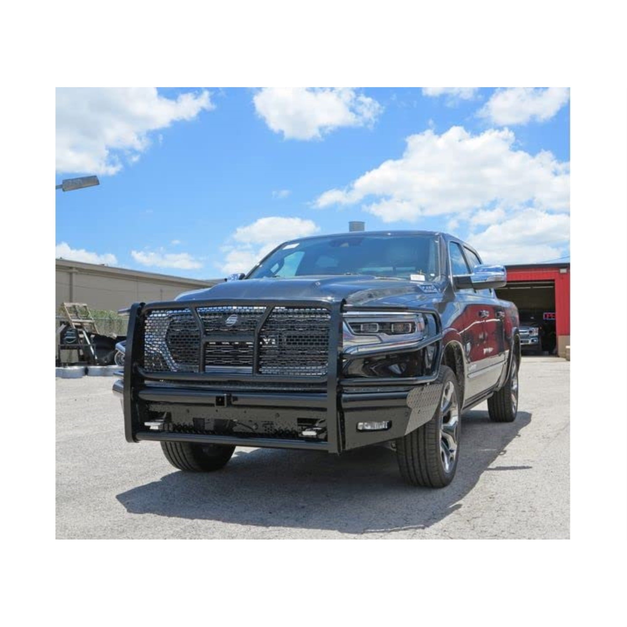 HD Front Bumper Replacements Black