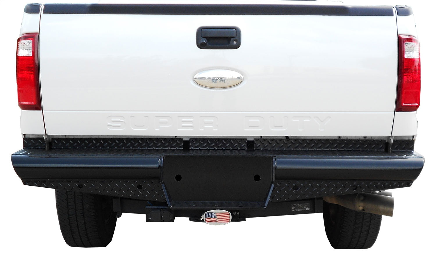 HD Rear Bumper Replacements Black