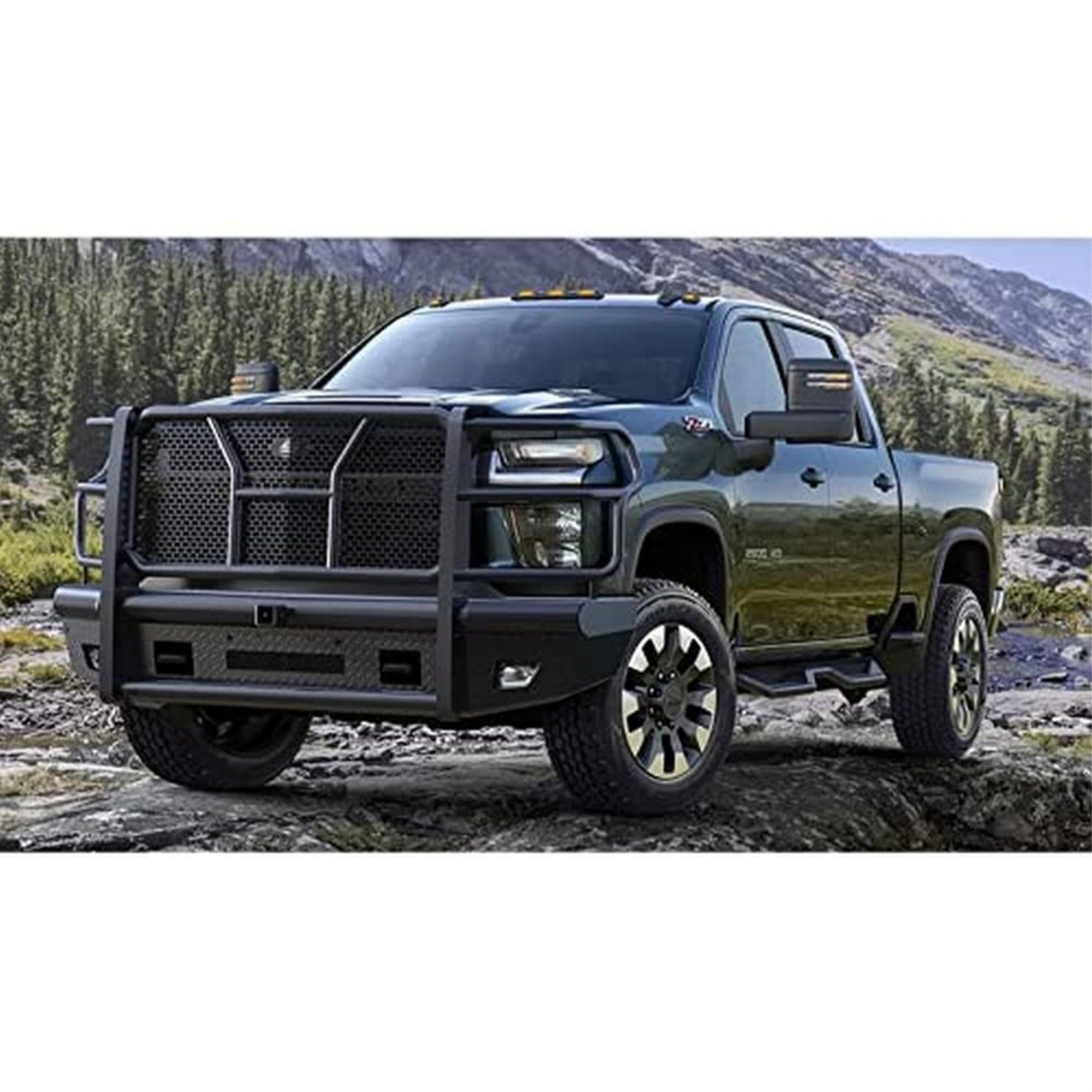 HD Front Bumper Replacements Black