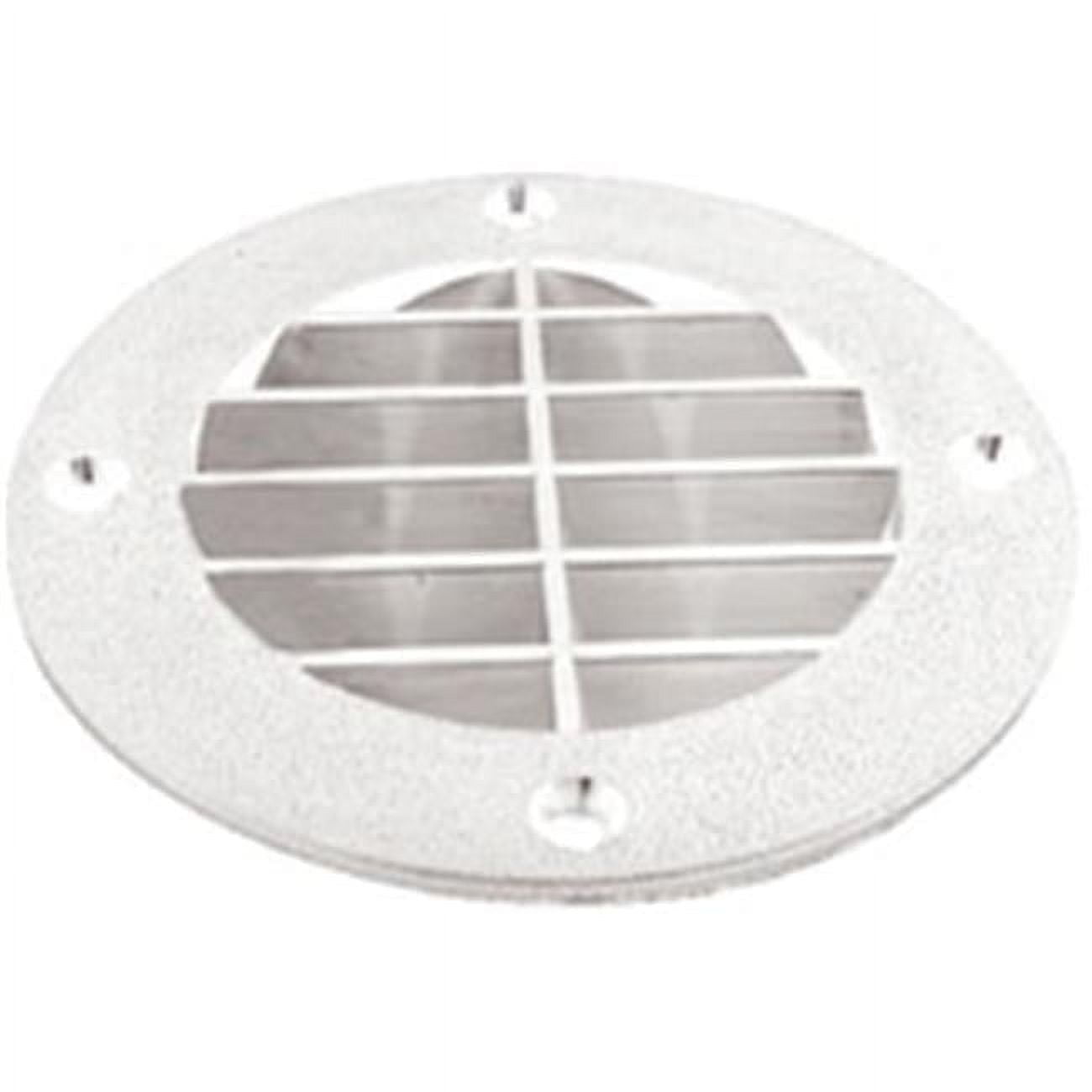 4' White  Vent Cover