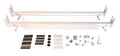 VAN RACK 2 BAR NON RG MOUNT WHITE