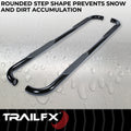 3' NERF BAR BEND END BLK