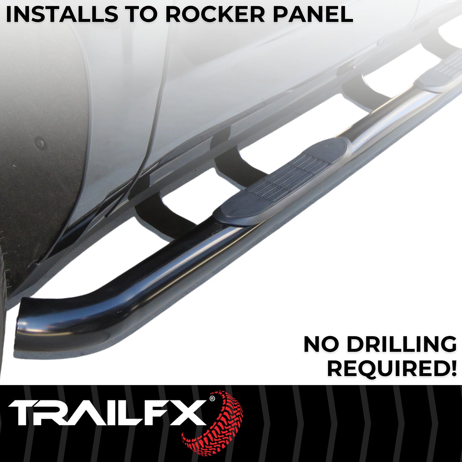 JEEP JL 18-19 3' NERF BAR TEXTURED