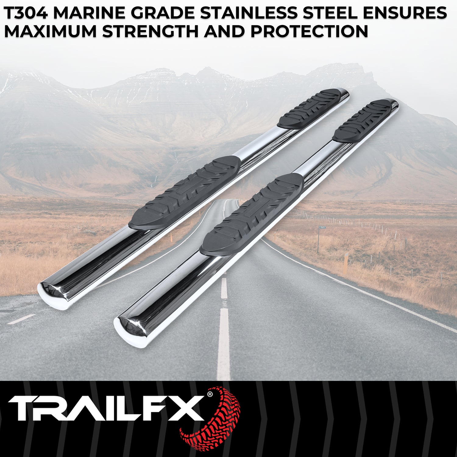 4' OVAL NERF BAR PSS