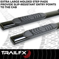 5' OVAL NERF BAR BLK