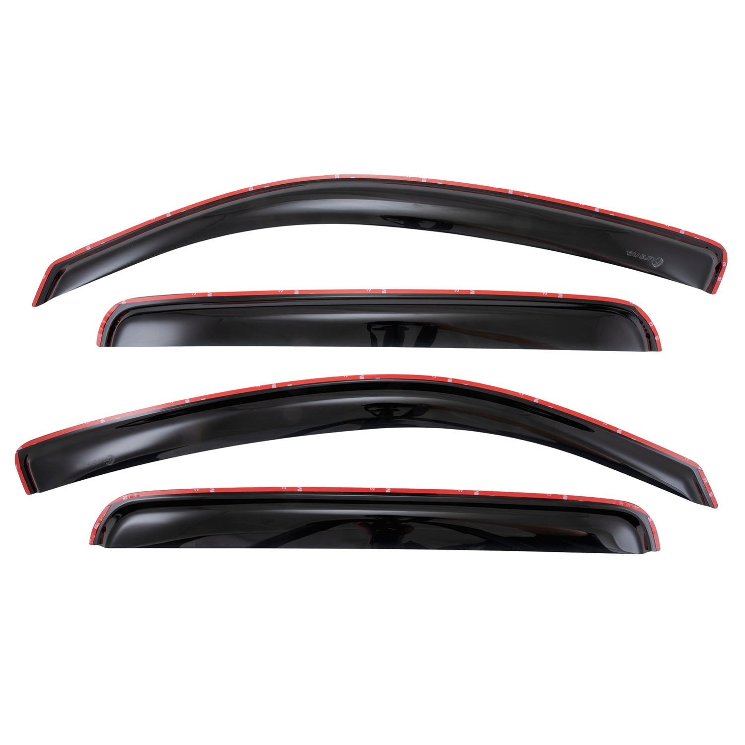 TFX INCHANNEL WNDW VENTS SMOKE 4PC