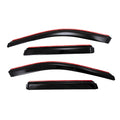 TFX INCHANNEL WNDW VENTS SMOKE 4PC