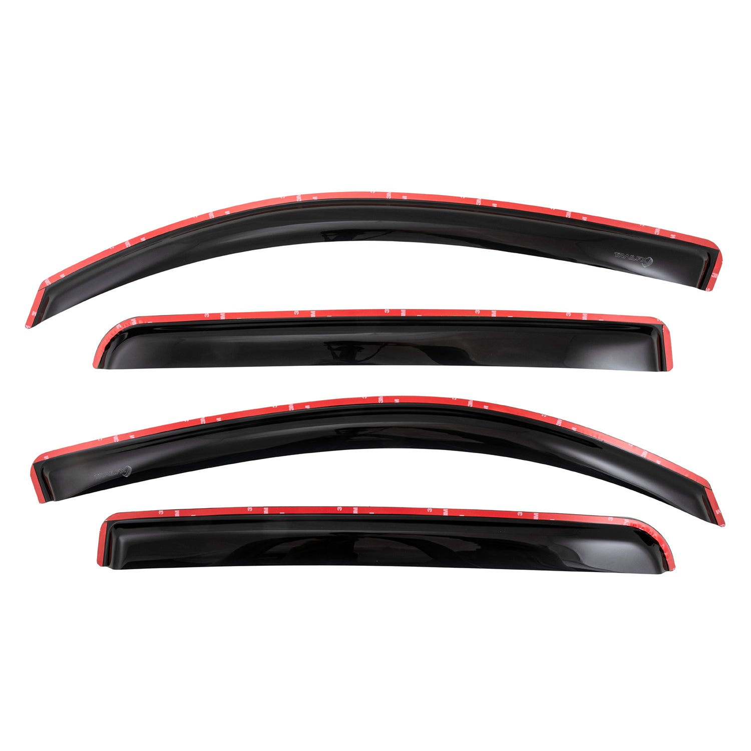 TFX INCHANNEL WNDW VENTS SMOKE 4PC