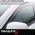 TFX INCHANNEL WNDW VENTS SMOKE 4PC