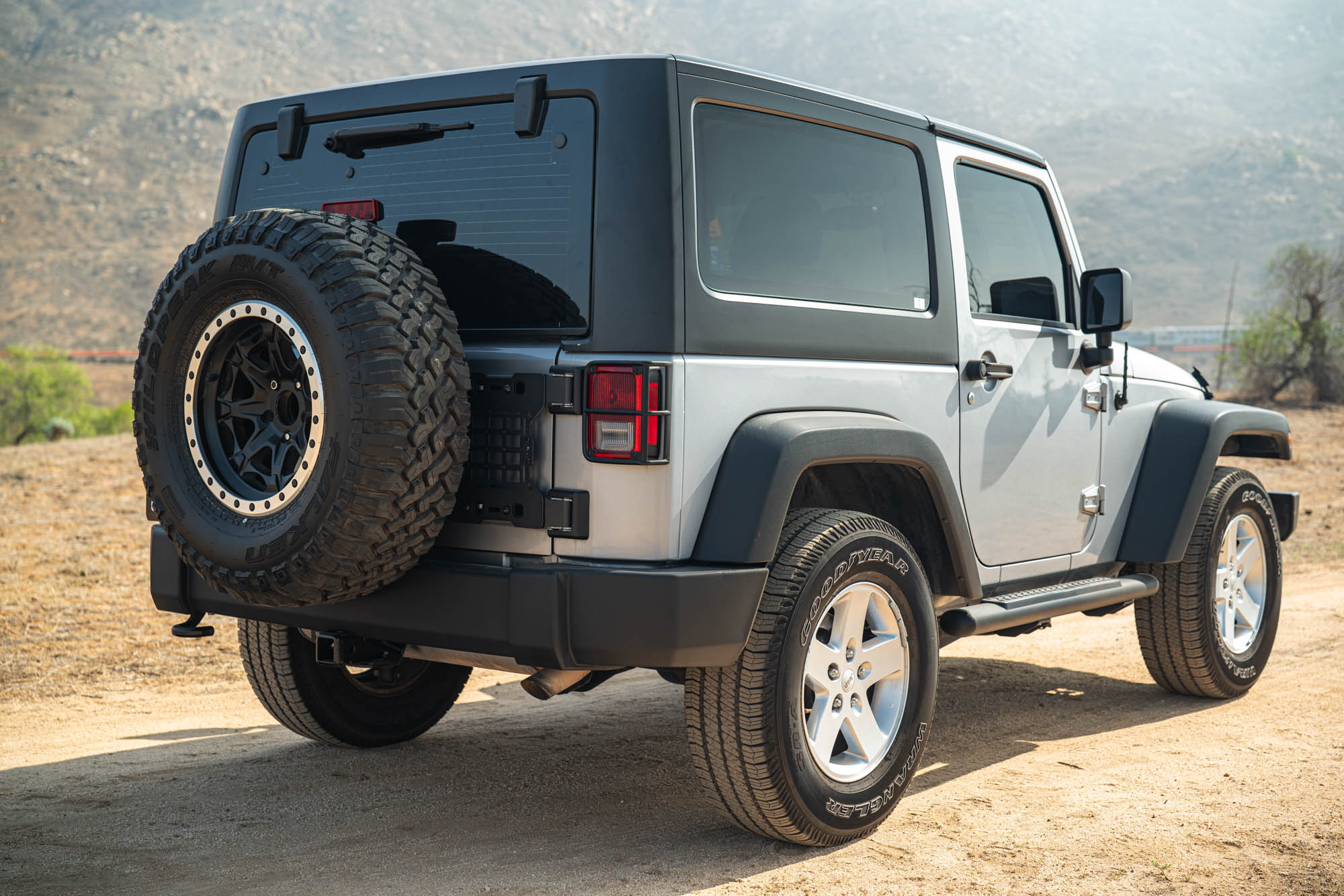 2007-2018 Jeep Wrangler JK Tailgate Reinforcement Molle Panel
