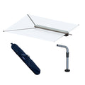 Shade Fin  White W/ Bag & Fixed Rod