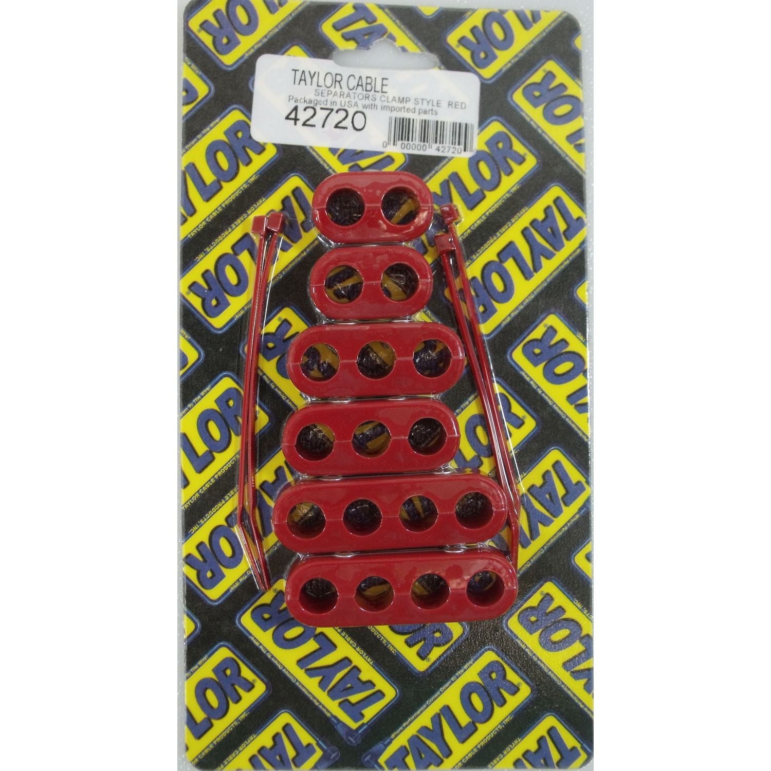 Wire Sep.clamp Style Red