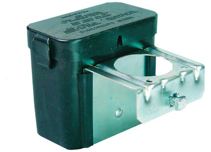 Post Mount Battery Case