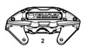 Jl /Jk Rear High Modulus Brake Cali