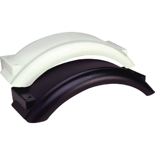 Plastic Fender Black 8-12"