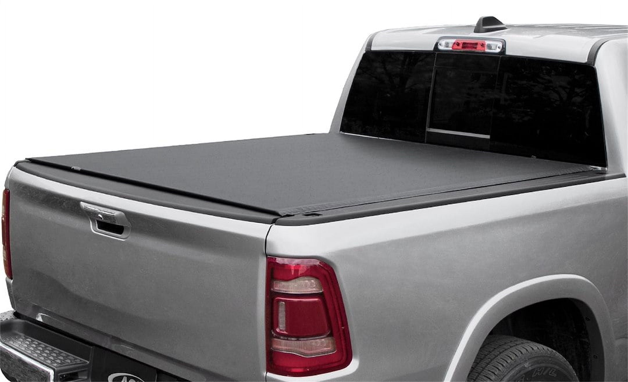 TonnoSport Truck Tonneau Cover, Anodized Aluminum, Black, Weather Resistant, 22060209L