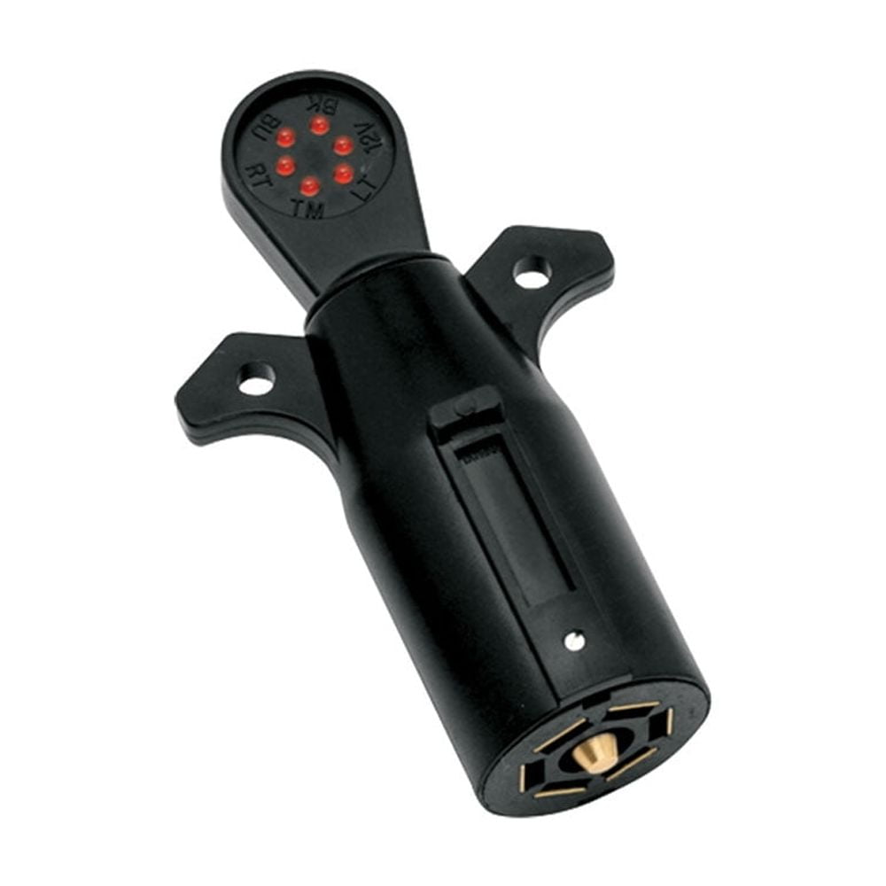 7WAY Flt Pin Car End Tstr