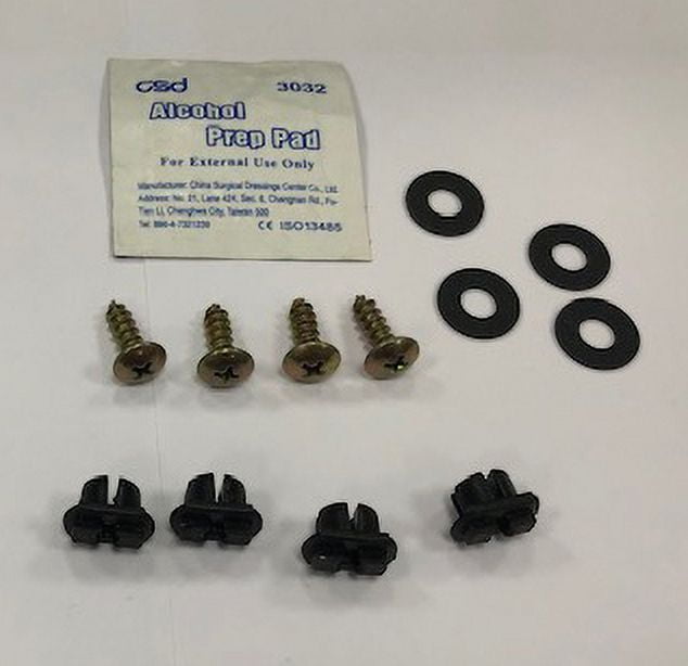 TrailFX Hood Deflector Attachment Kit - Replacement For 8489H